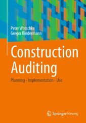 book Construction Auditing: Planning - Implementation - Use