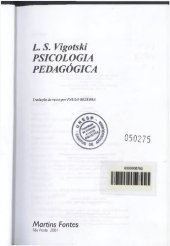 book Psicologia Pedagógica