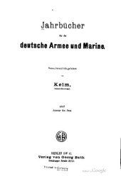 book Jahrbücher für die Deutsche Armee und Marine / Januar bis Juni 1917