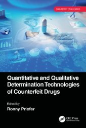 book Quantitative and Qualitative Determination Technologies of Counterfeit Drugs