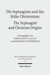 book Die Septuaginta und das frühe Christentum - The Septuagint and Christian Origins