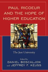 book Paul Ricoeur and the Hope of Higher Education: The Just University