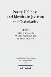 book Purity, Holiness, and Identity in Judaism and Christianity: Essays in Memory of Susan Haber