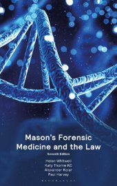 book Mason’s Forensic Medicine and the Law