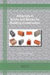 book Advances in Bricks and Blocks for Building Construction