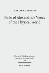 book Philo of Alexandria's Views of the Physical World