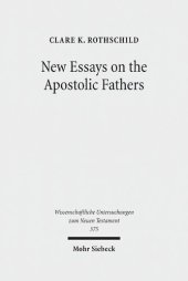 book New Essays on the Apostolic Fathers