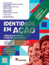 book Identidade em Ação – Ciências Humanas e Sociais Aplicadas. Volume 3: Transformações da natureza e impactos socioambientais [manual do professor]