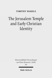 book The Jerusalem Temple and Early Christian Identity