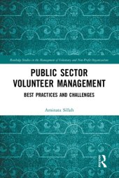 book Public Sector Volunteer Management: Best Practices and Challenges