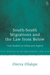 book South-South Migrations and the Law from Below: Case Studies on China and Nigeria