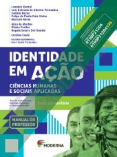 book Identidade em Ação – Ciências Humanas e Sociais Aplicadas. Volume 4: Política e território [manual do professor]