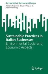 book Sustainable Practices in Italian Businesses: Environmental, Social and Economic Aspects