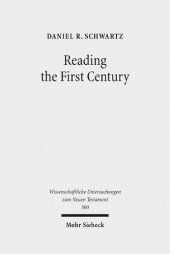 book Reading the First Century: On Reading Josephus and Studying Jewish History of the First Century