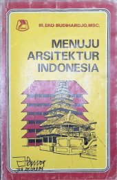 book Menuju Arsitektur Indonesia