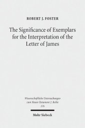 book The Significance of Exemplars for the Interpretation of the Letter of James