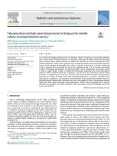 book Teleoperation methods and enhancement techniques for mobile robots: A comprehensive survey