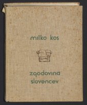 book Zgodovina Slovencev. Od naselitve do reformacije