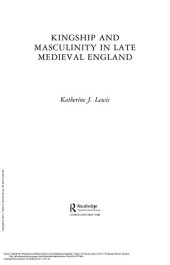 book Kingship and Masculinity in Late Medieval England