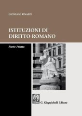 book Istituzioni di diritto romano. Parte prima