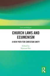 book Church Laws and Ecumenism: A New Path for Christian Unity