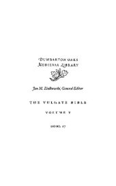 book Vulgate Bible, Volume V: The Minor Prophetical Books and Maccabees: The Minor Prophetical Books and Maccabees, Douay-Rheims Translation