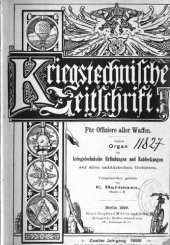 book Kriegstechnische Zeitschrift. Für Offiziere aller Waffen