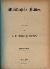 book Militärische Blätter