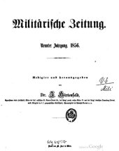 book Militärische Zeitung