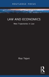 book Law and Economics: New Trajectories in Law