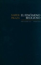 book El fenómeno religioso: curso fundamental de religión