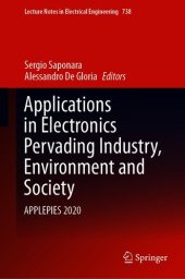 book Applications in Electronics Pervading Industry, Environment and Society: APPLEPIES 2020 (Lecture Notes in Electrical Engineering Book 738)