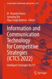 book Information and Communication Technology for Competitive Strategies (ICTCS 2022): Intelligent Strategies for ICT