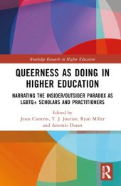 book Queerness as Doing in Higher Education (Routledge Research in Higher Education)