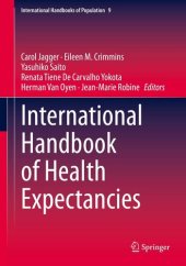 book International Handbook of Health Expectancies (International Handbooks of Population, 9)