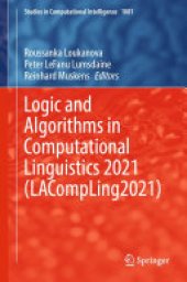 book Logic and Algorithms in Computational Linguistics 2021 (LACompLing2021)