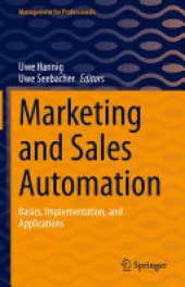 book Marketing and Sales Automation: Basics, Implementation, and Applications