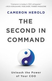 book The Second in Command: Unleash the Power of Your COO