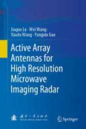 book Active Array Antennas for High Resolution Microwave Imaging Radar