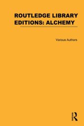 book Routledge Library Editions: Alchemy