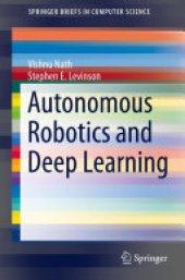 book Autonomous Robotics and Deep Learning