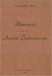 book Itinerario de la novela costarricense