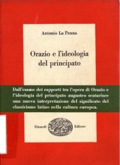 book Orazio e l'ideologia del principato (Einaudi 1963)