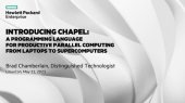 book Introducing Chapel: A Programming Language for Productive Parallel Computing from Laptops to Supercomputers