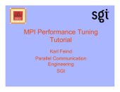 book MPI Performance Tuning