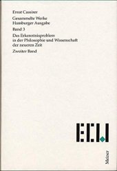 book Das Erkenntnisproblem in der Philosophie und Wissenschaft der neueren Zeit. Zweiter Band