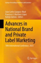 book Advances in National Brand and Private Label Marketing: 10th International Conference, 2023