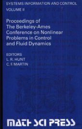 book Proceedings of The Berkeley-Ames Conference on Nonlinear Problems in Control and Fluid Dynamics