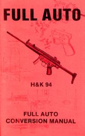 book Full Auto H&K 94 Modification Manual