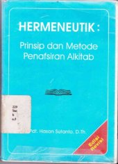 book HERMENEUTIK: PRINSIP DAN METODE PENAFSIRAN ALKITAB